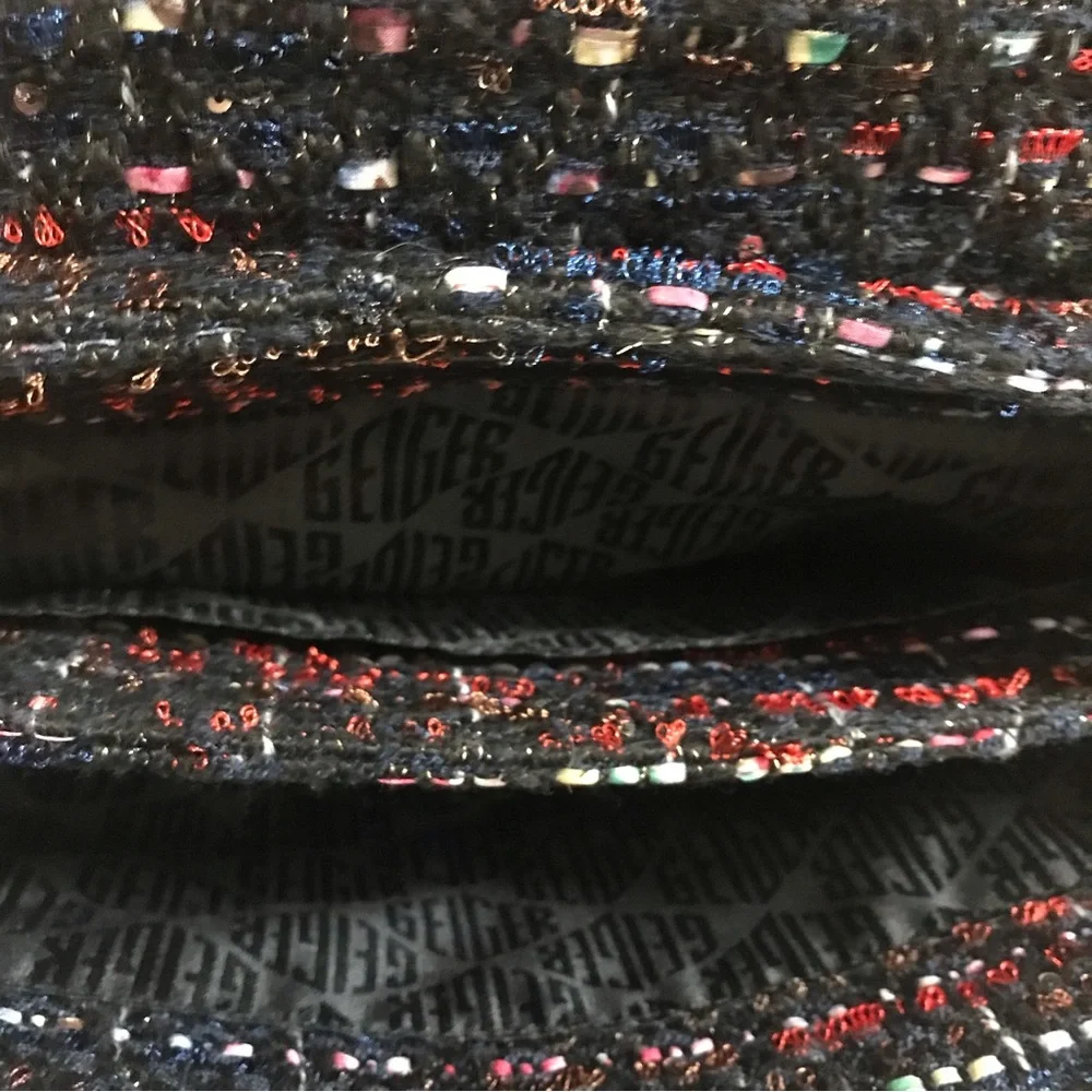 NWT KURT GEIGER LONDON Large Kensington Tweed Shoulder Bag - Picture 12 of 15